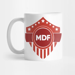 Minor Defense Force Red Out Logo Mug